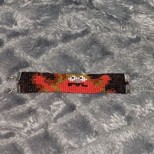 Handmade elmo meme bracelet